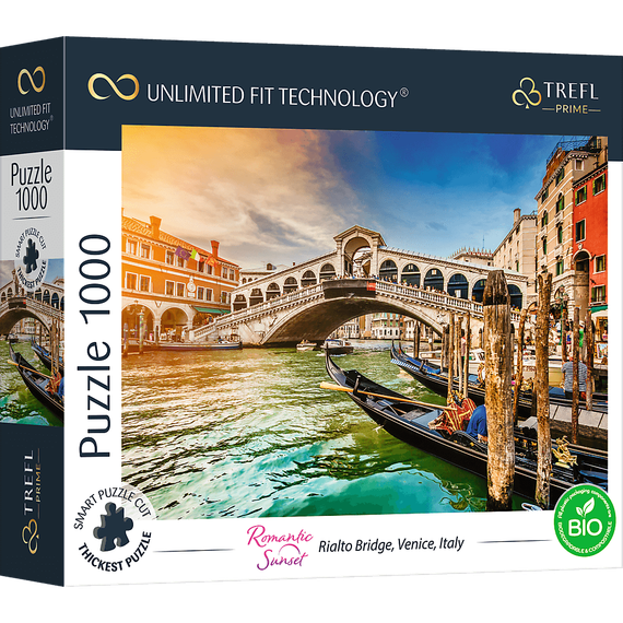 Puzzle &quot;1000 UFT&quot; - Rialto Bridge, Venice, Italy_FSC Mix 70%