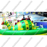 Коммерческий надувной батут "Динозавр-качеля" 5*5*2.5 м