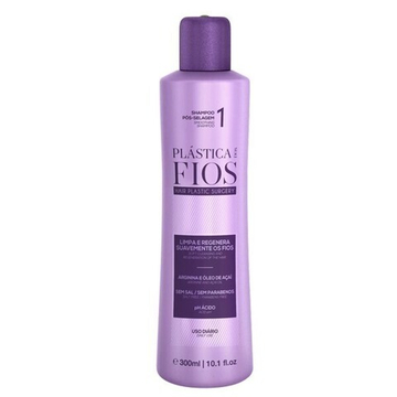 Разглаживающий шампунь Plastica dos Fios Smoothing Shampoo Cadiveu, 300 мл