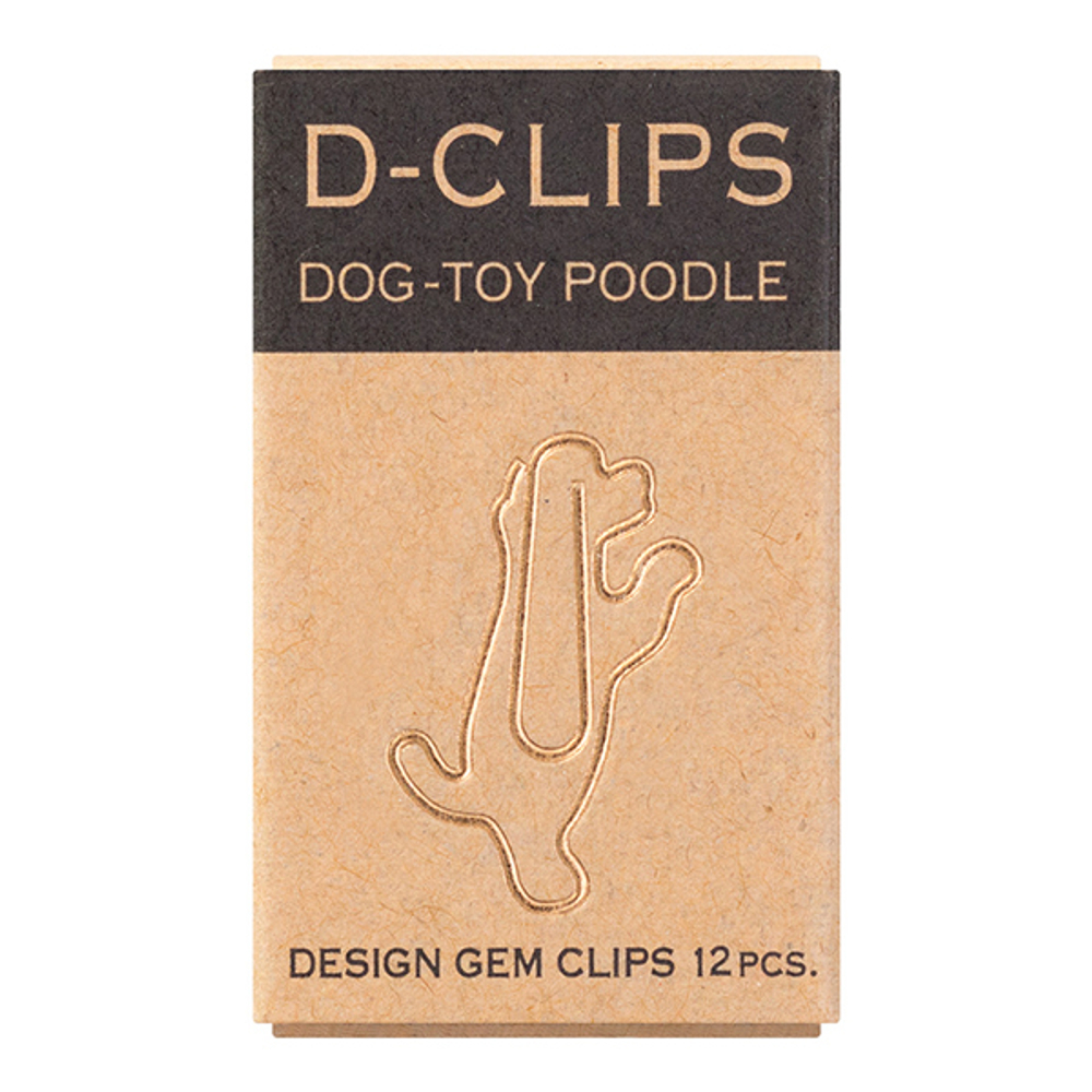 Midori D-Clips Dog-Toy Poodle 43347-006 - купить скрепки с доставкой по Москве, СПб и России