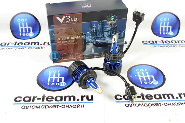 Автолампы светодиодные LED "V3" Mini H7