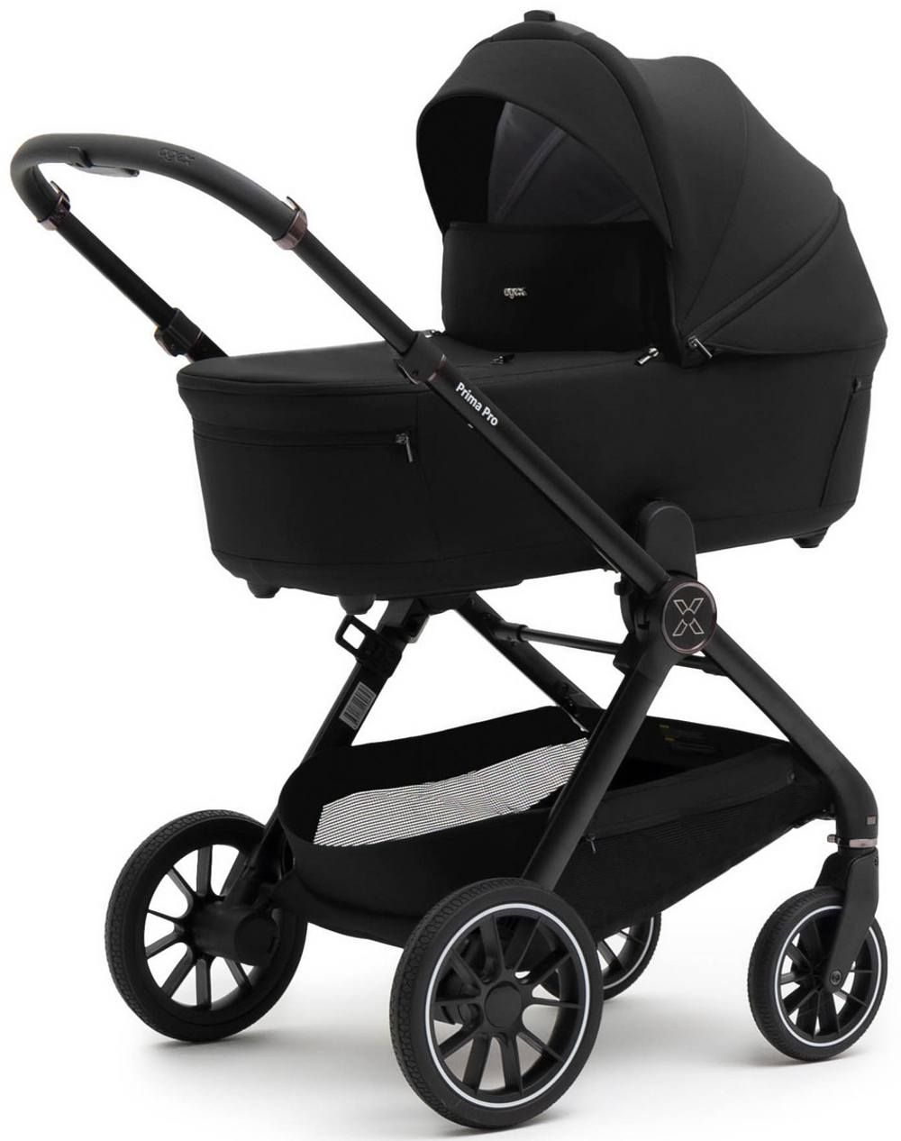 Коляска Agex Prima Pro 2 в 1 APP626 Black (Черный)
