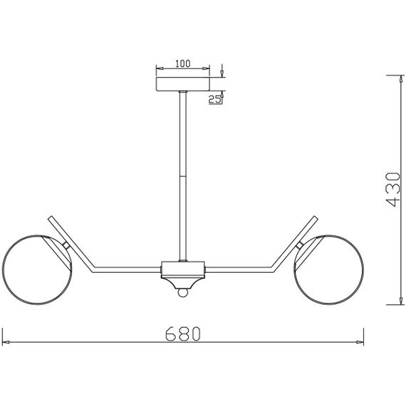 Потолочная люстра Freya Moonrock FR5173PL-06BS