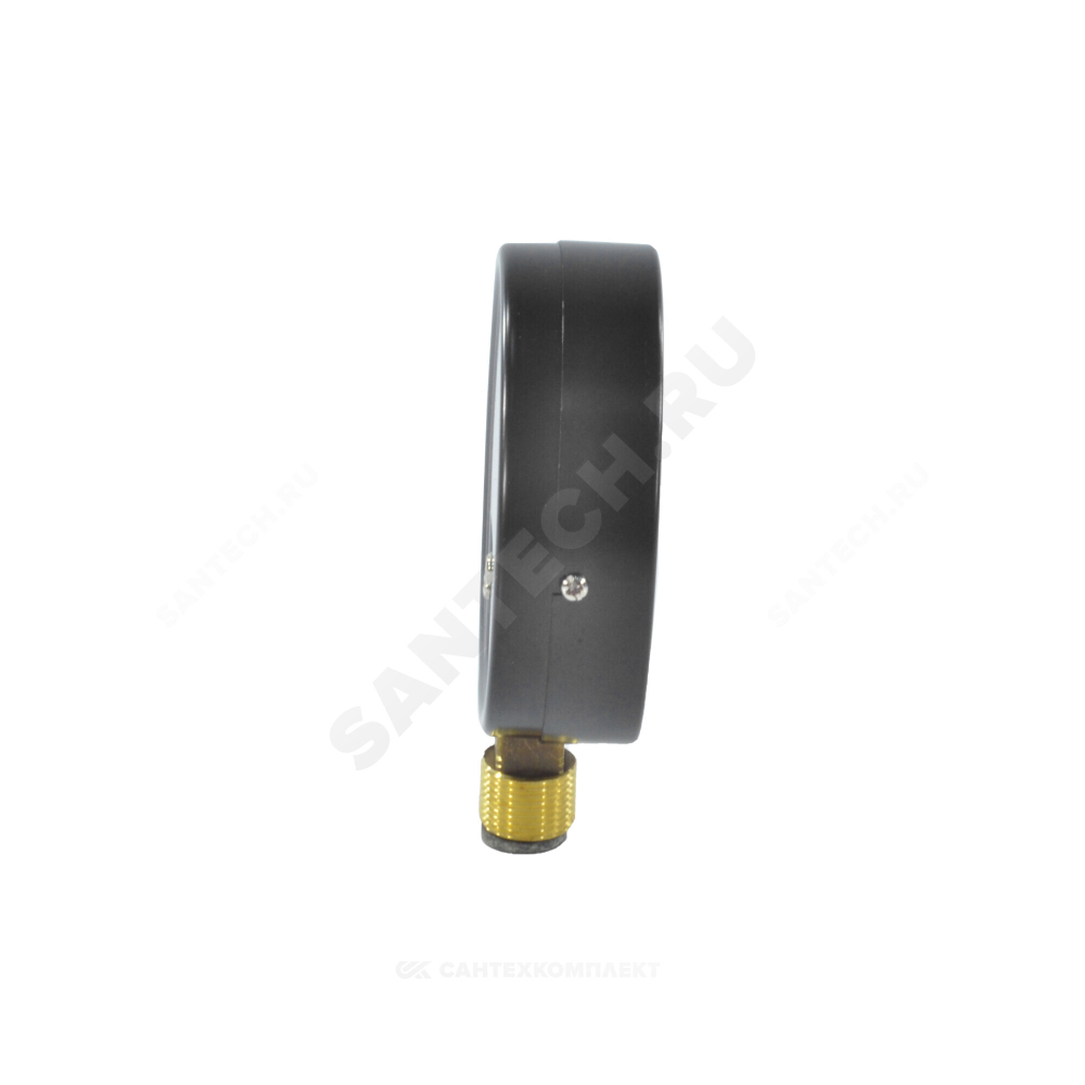 Манометр МД02 радиальный Дк100мм 0-1,0 МПа кл.1,5 G1/2" ЭКОМЕРА МД02-100-G-1МПа-ЭИ