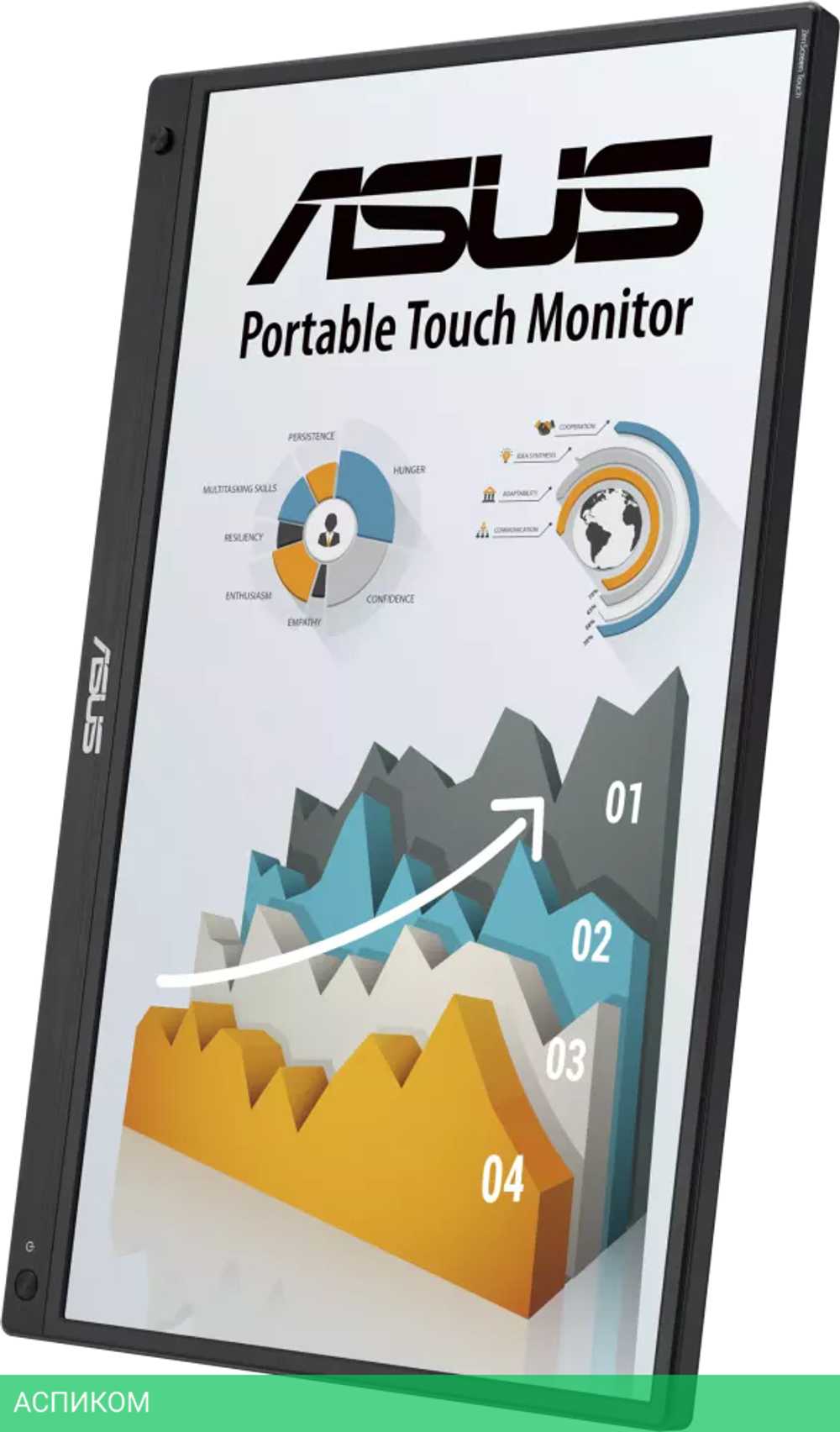 Монитор ASUS ZenScreen Touch MB16AHT