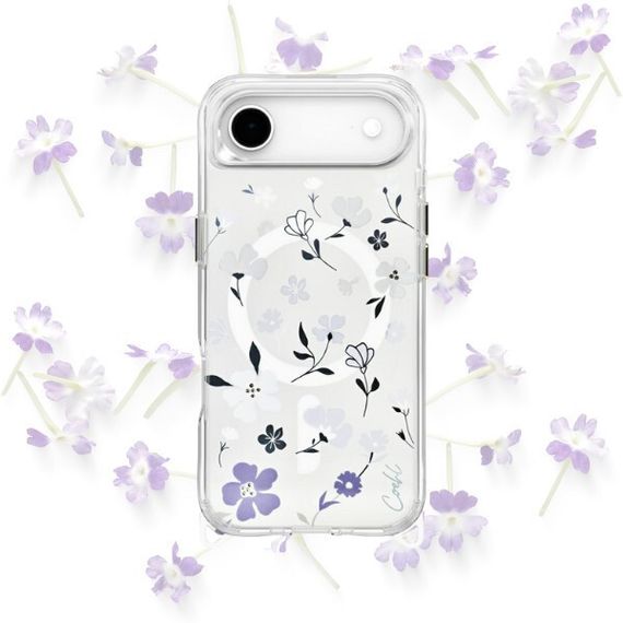 Чехол Uniq Coehl IML MagSafe для iPhone Air Amara Soft Lilac (IP6.6(2025)-AMAMSLIL)