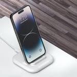 Беспроводное зарядное устройство QI Fast Charge 15W, белый