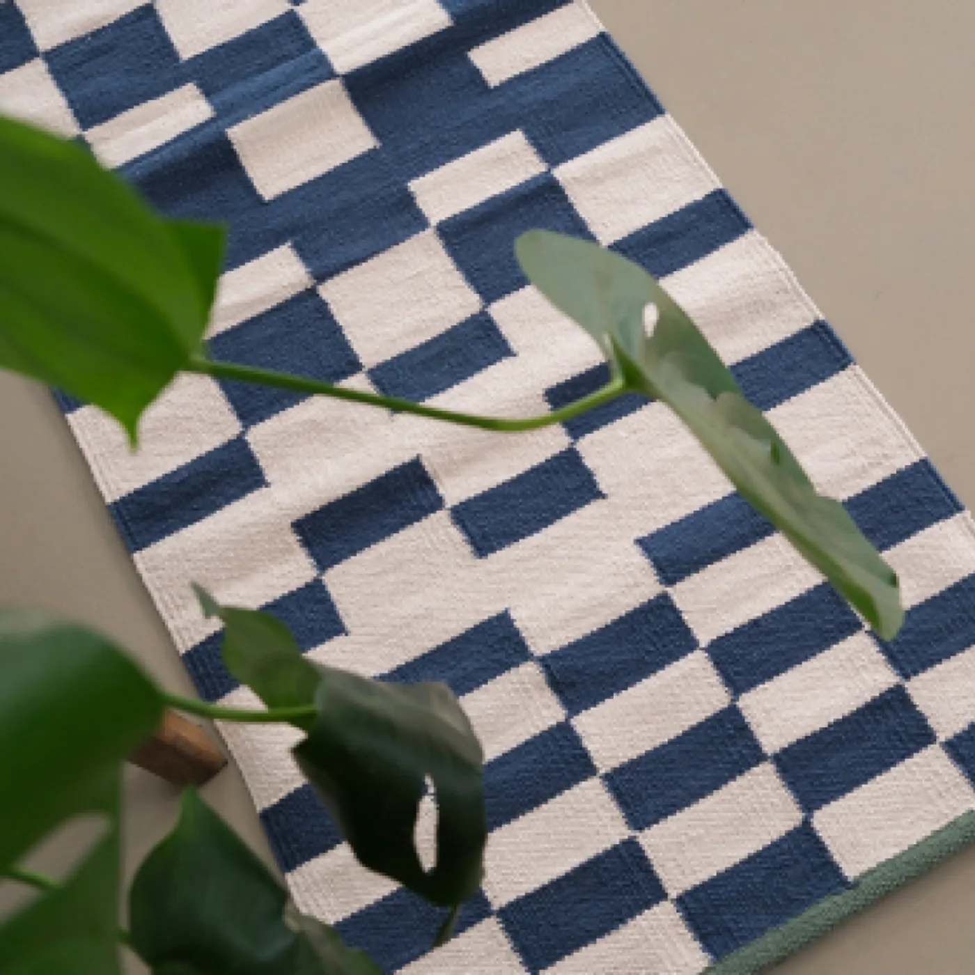 Ковровая дорожка клетчатая 180х60