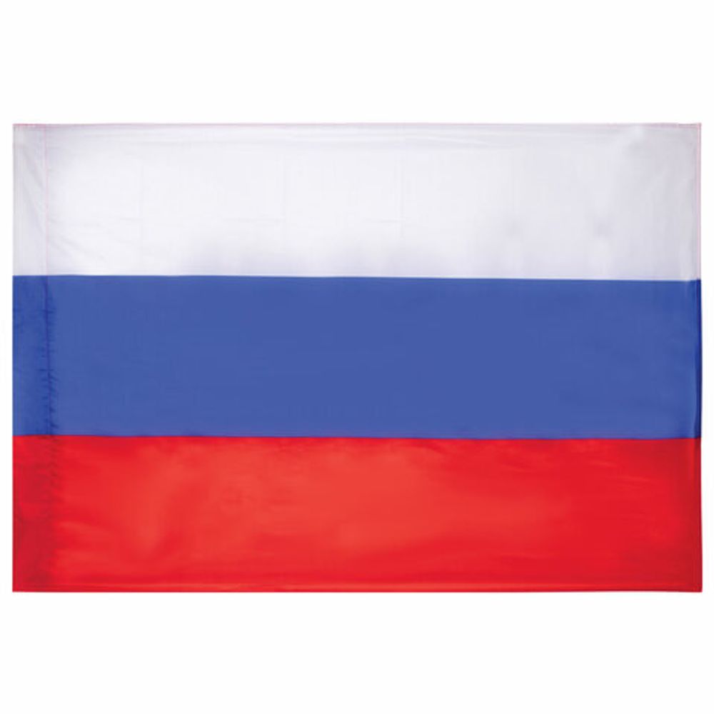 Флаг России 90х135 см, без герба, BRAUBERG, 550177, RU01