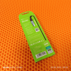 Кабель Hoco X38 Micro USB 2.4А черный 1 м