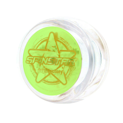 Йо-йо YoYoFactory SpinStar прозрачный зеленый