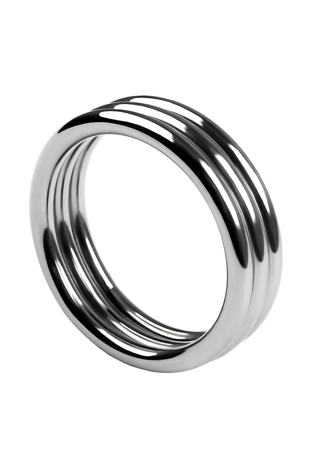 Кольцо на головку пениса Toyfa Metal серебристое M