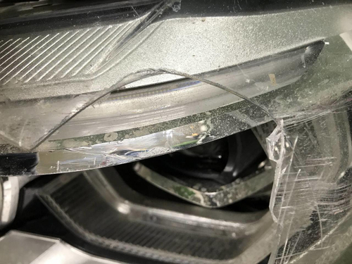 Битая Фара левая BMW X3 G01 (17-21) Adaptive LED