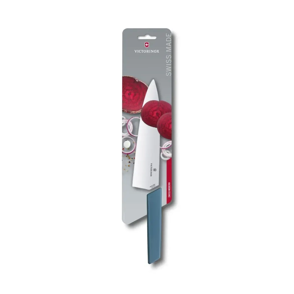 Victorinox Нож поварской Swiss Modern 20 см васильково-голубой