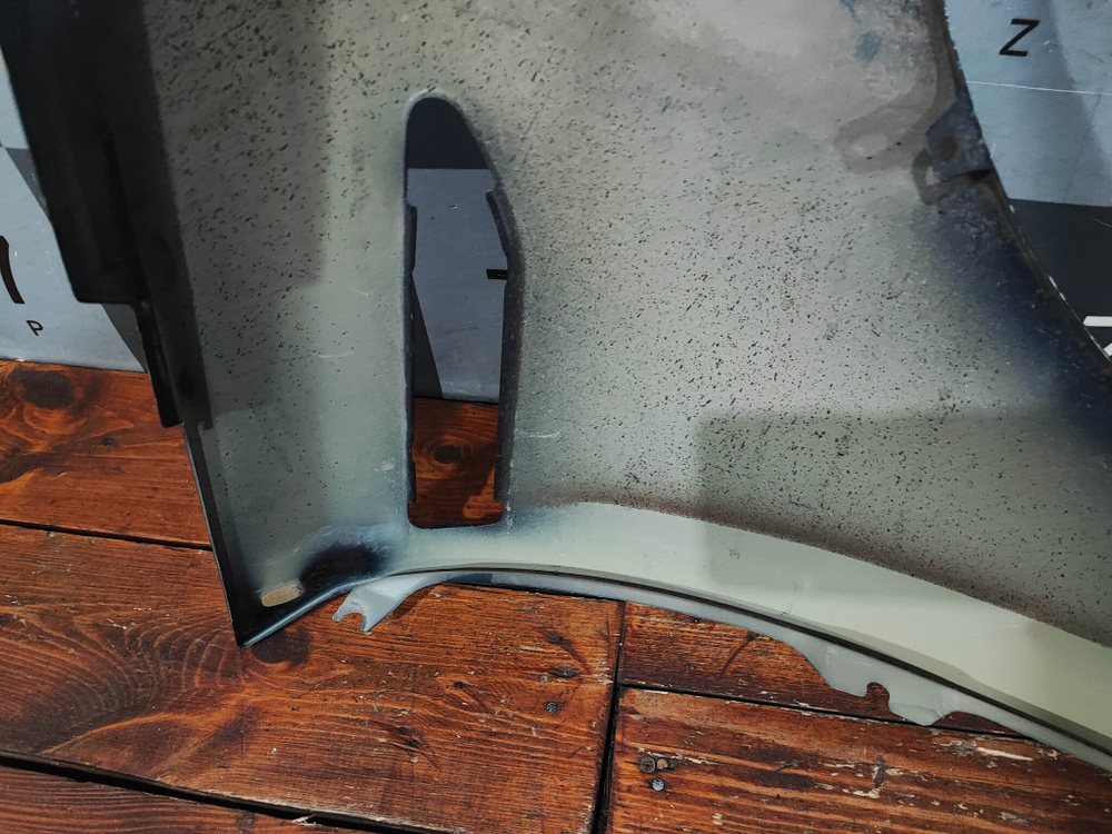 Крыло переднее левое Kia Optima 4 (JF) 16-20 Б/У Оригинал 66311D4000