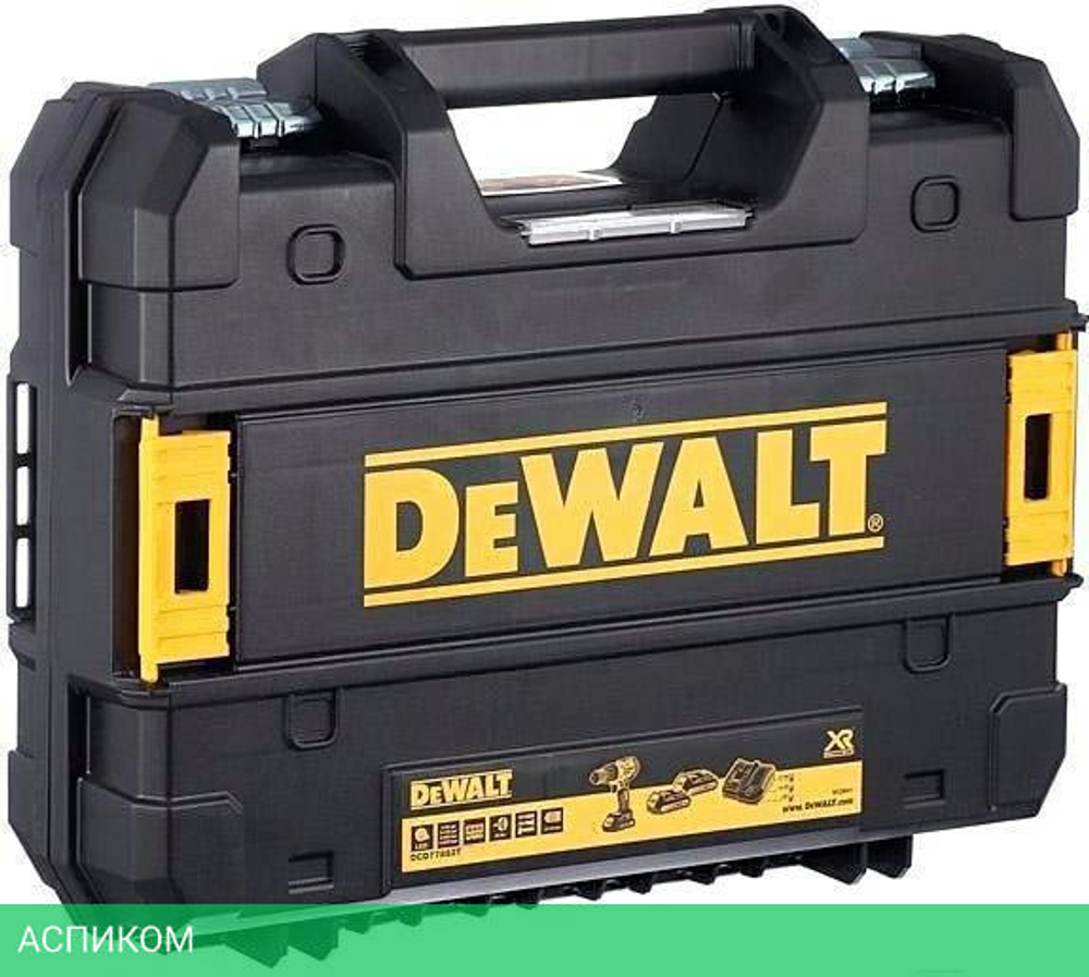 Дрель-шуруповерт DeWalt DCD778S2T-QW кейс