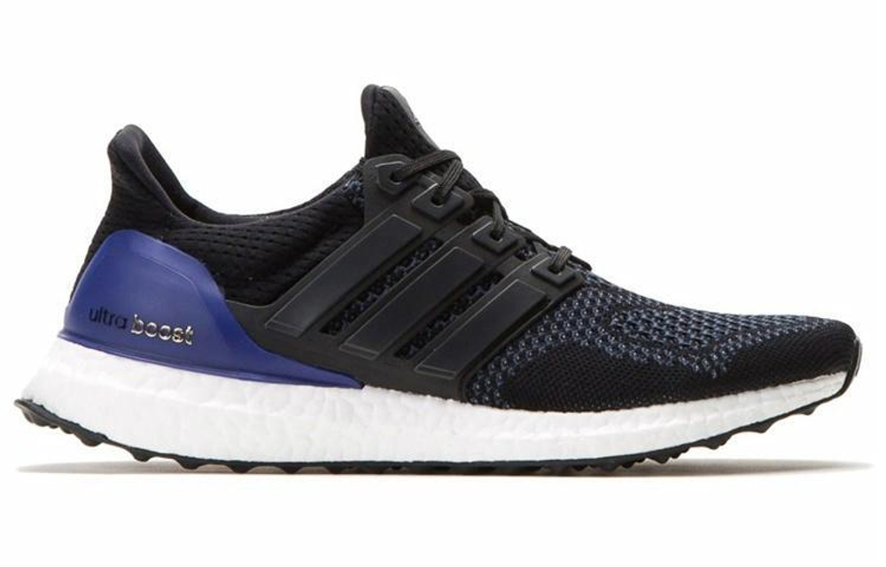 Кроссовки Adidas Ultraboost 1.0 Boost Og Black Gold Purple (Женская размерная сетка)