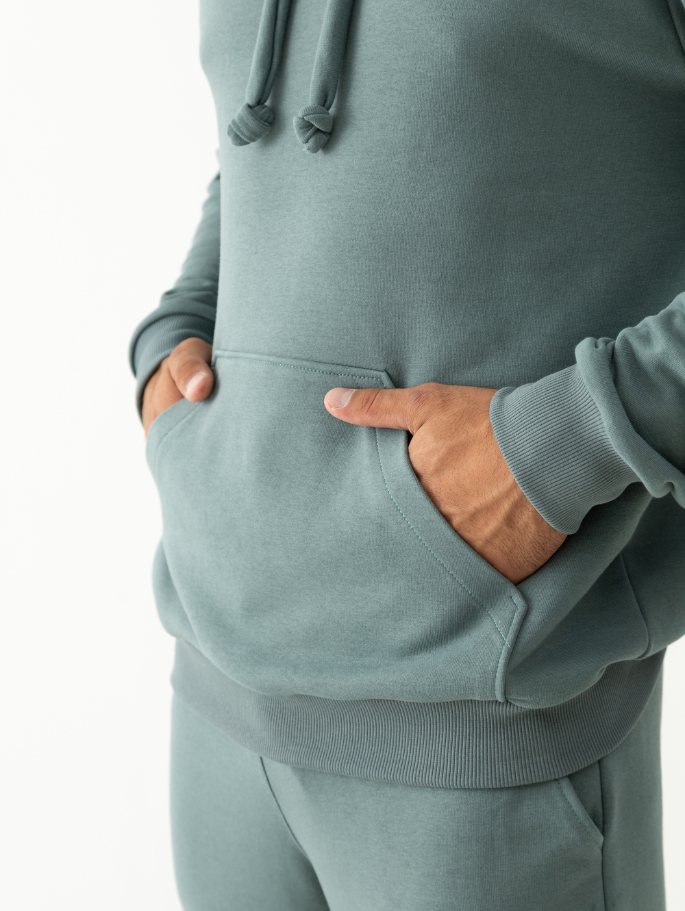 Костюм мужской спортивный (без начеса). Полынь