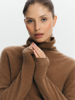 Свитер из тонкой шерсти