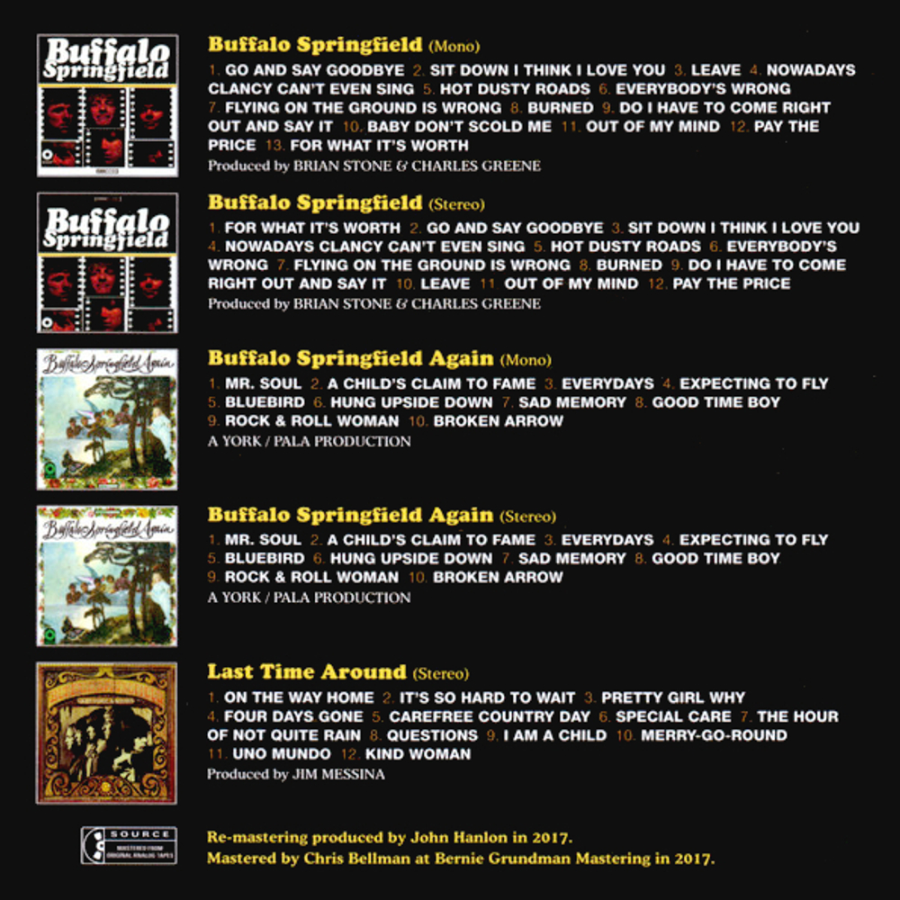 Buffalo Springfield / What's That Sound? - Complete Albums Collection (5CD)