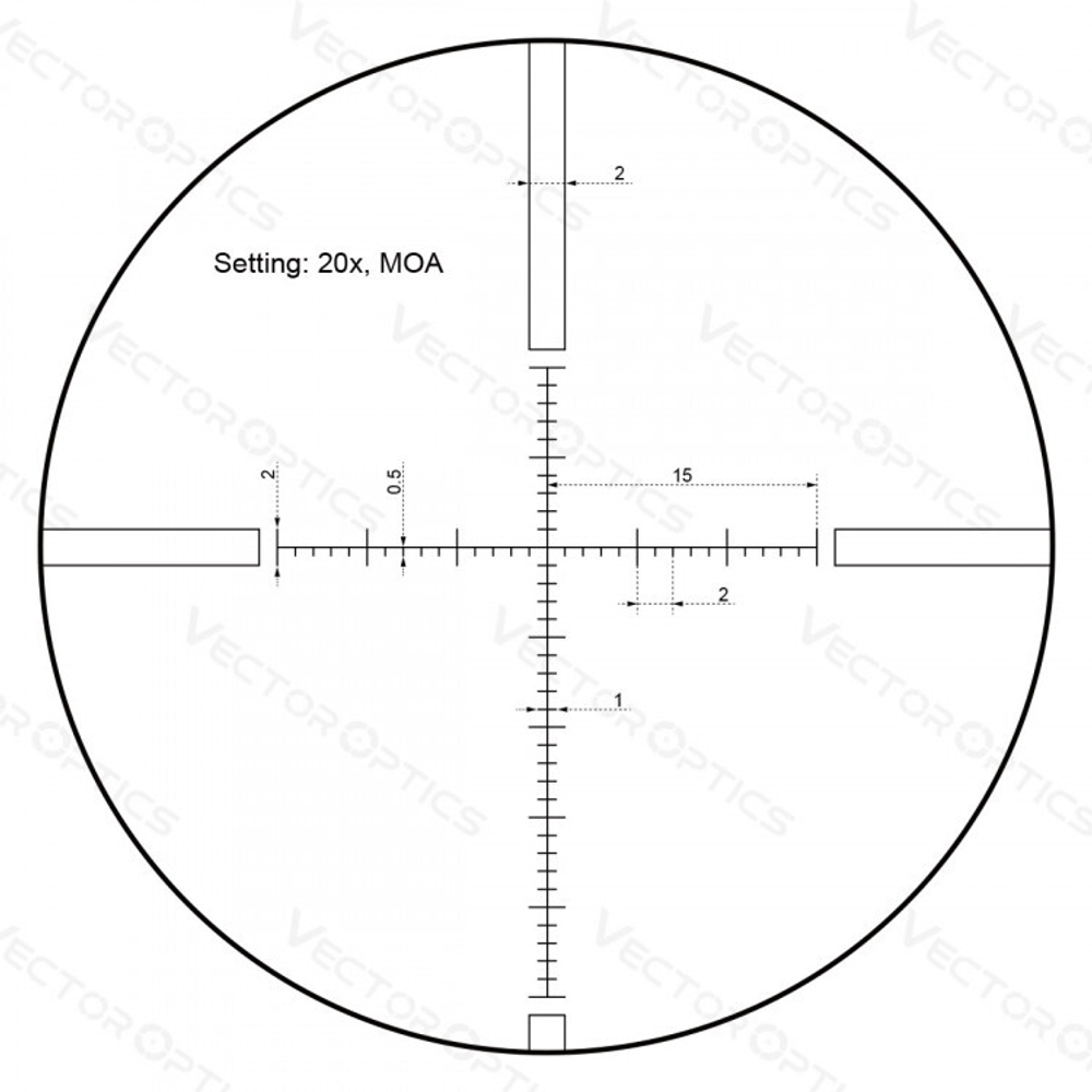 Оптический прицел Vector Optics Sentinel 6-24x50 GenII SFP