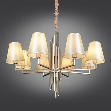 Люстра подвесная OML-72203-08 золото Porlezza Omnilux