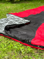 Спальный мешок Balmax elit - 7 градусов Красный/Черный