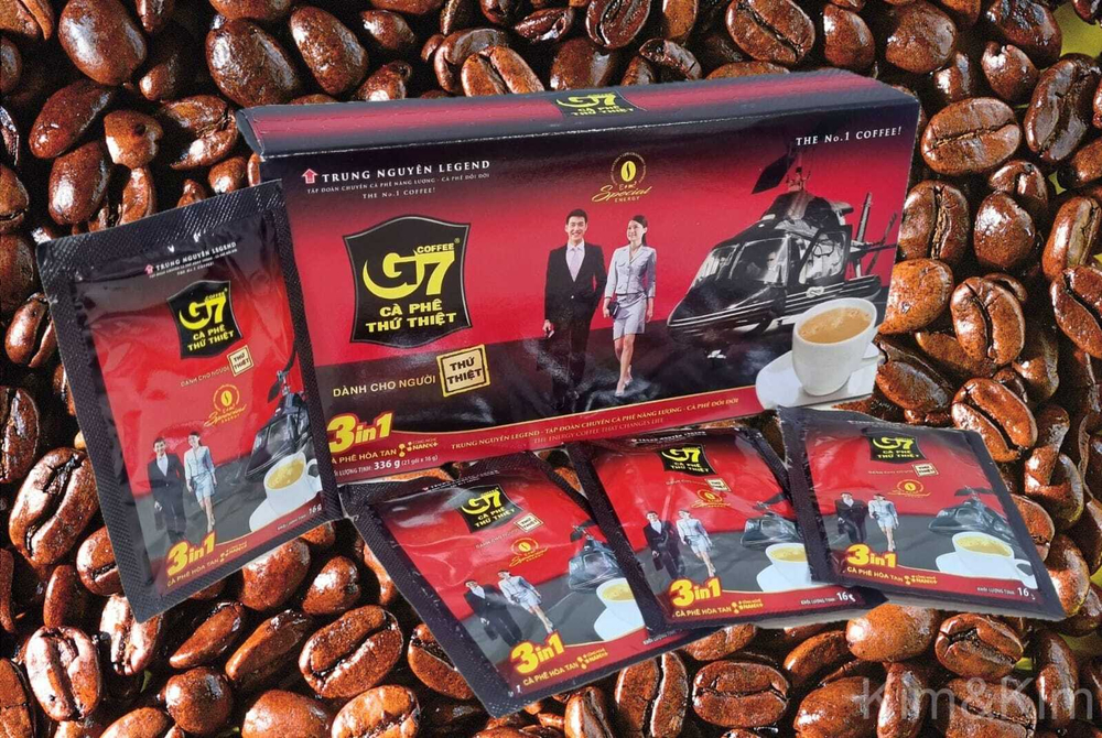 Растворимый кофе  G7 3в1 21п*16г Вьетнам
