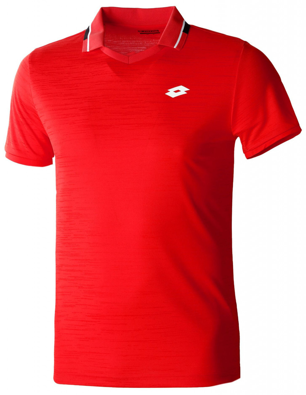 Мужское теннисное поло Lotto Top Ten II Polo PL - красный