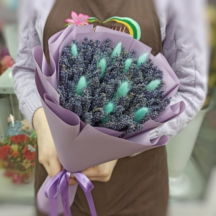 Лаванда с лагурусом