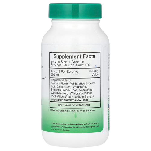 Christopher's Original Formulas, V-Vein Formula, 100 вегетарианских капсул