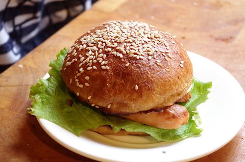 Булочки для гамбургеров на закваске