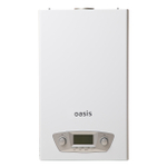 Котел газовый настенный Oasis Eco RE-24 двухконтурный (Отопление + ГВС) до 240 м2 закрытая камера сгорания