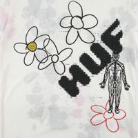  Футболка мужская HUF Outerbody артикул:TS01496 WHITE - купить в магазине Дайс