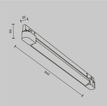 Трековый светильник Technical TR196-3-20W2.7K-W