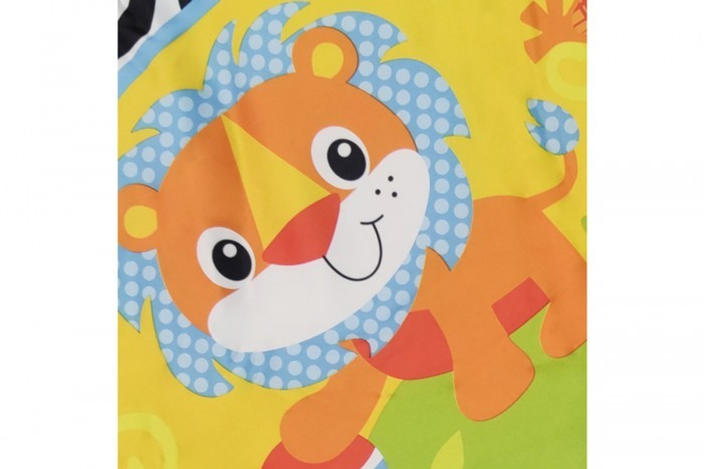 Развивающий коврик "Весёлые зверята" с проектором, муз. 4 колыб., 8 сказ., свет, игрушки