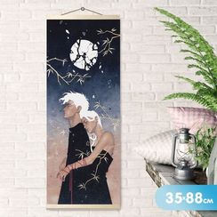 Rəqəmlərlə rəngləmə \ Картина по номерам 35Х88 ПАННО. ПОДЛУННЫЙ МИР