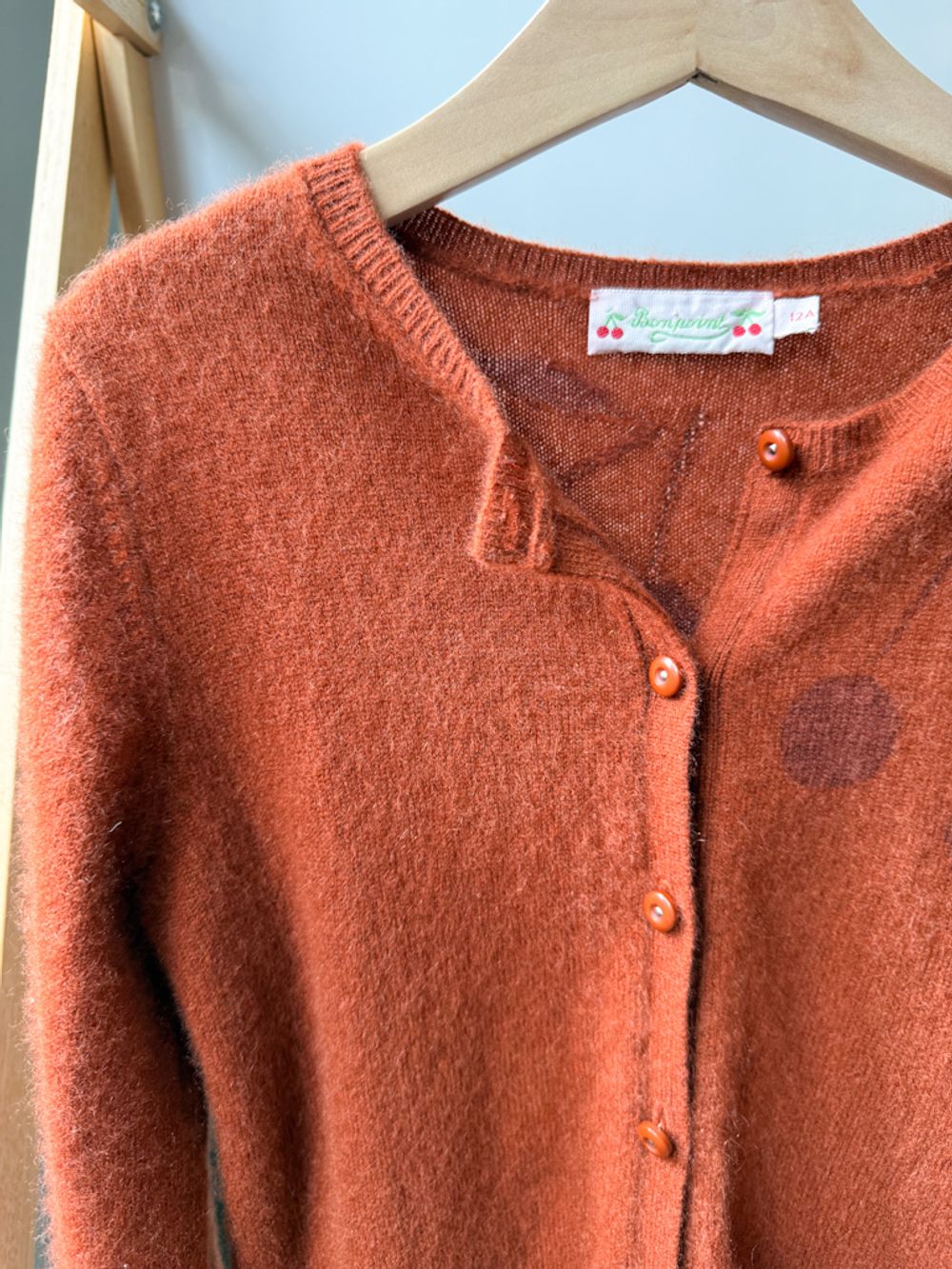 Кашемировый кардиган Bonpoint , 152