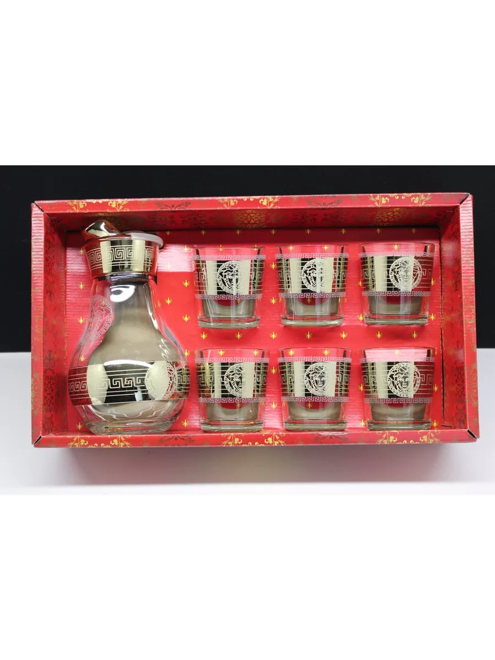 Набор для напитков золотой