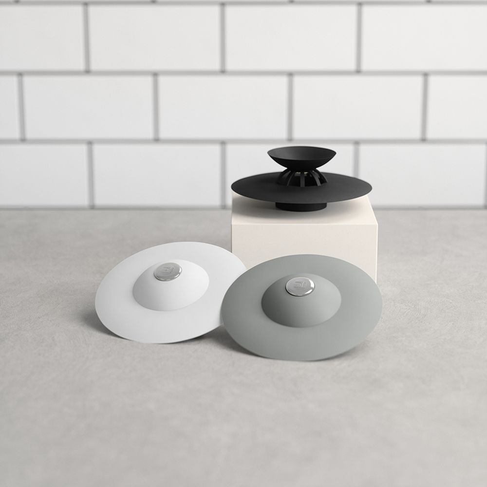 Фильтр для слива Flex, черный