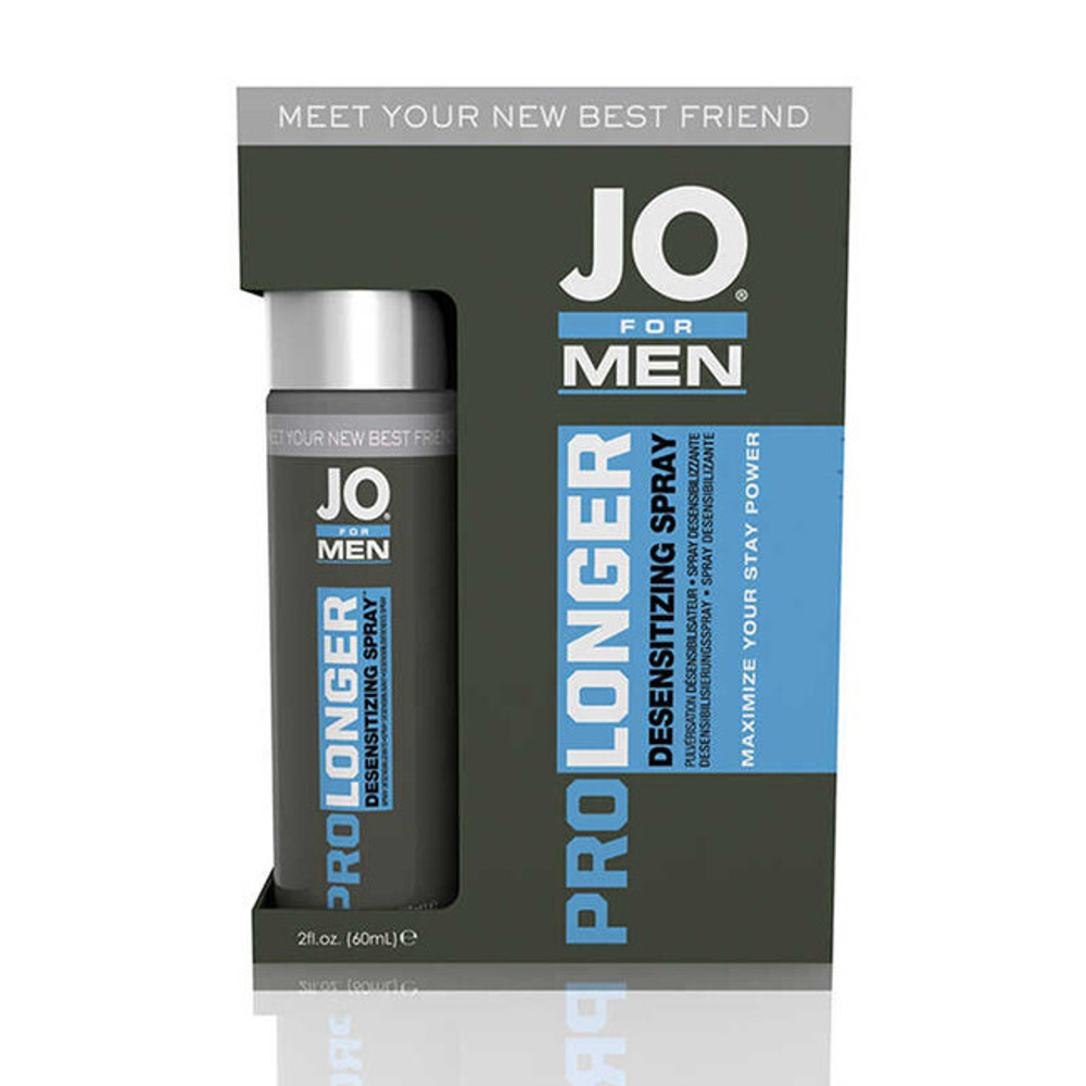 Спрей - пролонгатор для мужчин JO Prolonger 60 мл (Цвет: прозрачный)