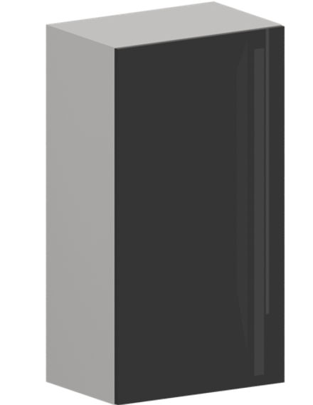 Кухня Модуль ШВ 509 Графит / Графит Глянец