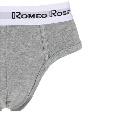 Мужские трусы брифы серые Romeo Rossi RR367-3