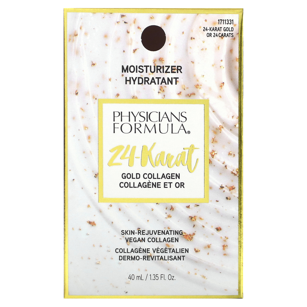 Physicians Formula, увлажняющий крем с коллагеном и 24-каратным золотом, 40 мл (1,35 жидк. унции)