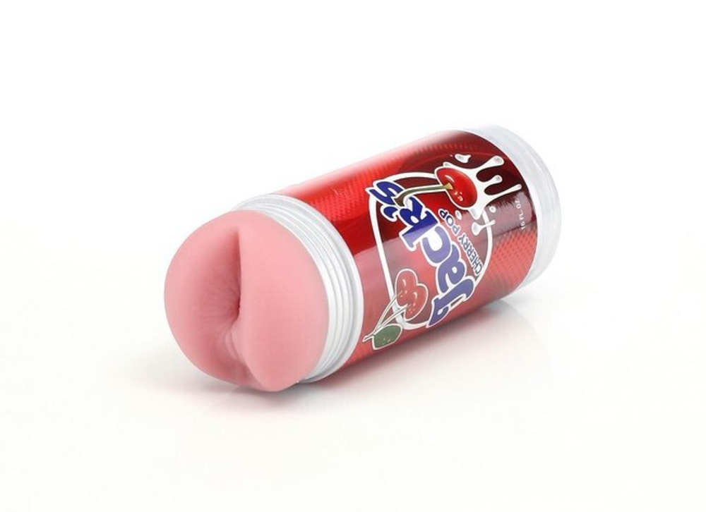 Мастурбатор Fleshlight Cherry Pop в банке, анус Siac (Цвет: розовый)