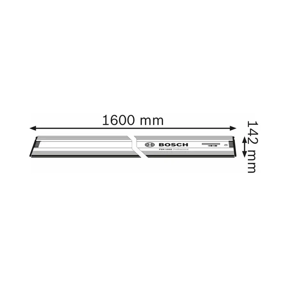 Шина-направляющая FSN RA 32 1600 BOSCH 1600Z0003W