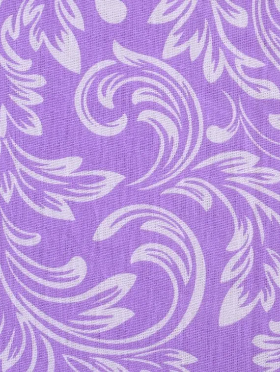 Постельное бельё 1.5сп Завиток лав (простыня 145х215см, наволочка 70х70см) бязь, 120г/м², 100% хлопок