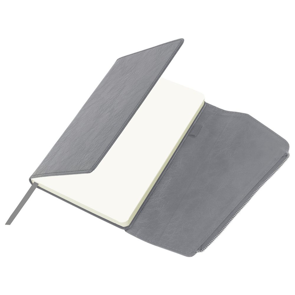 Ежедневник датированный А5 BRAUBERG "Jacket" серый (117403) 4