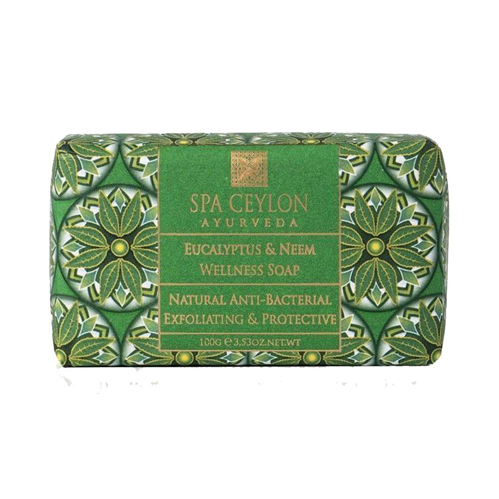 Натуральное антибактериальное мыло "Эвкалипт и Ним" (100гр)