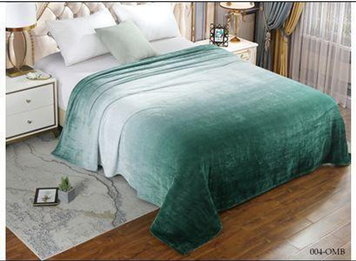 Плед Юта-Текс Wellsoft Luxe Евро Ombre Изумруд